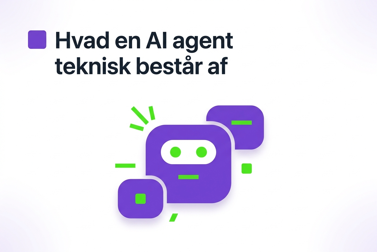 Hvad en AI agent teknisk består af