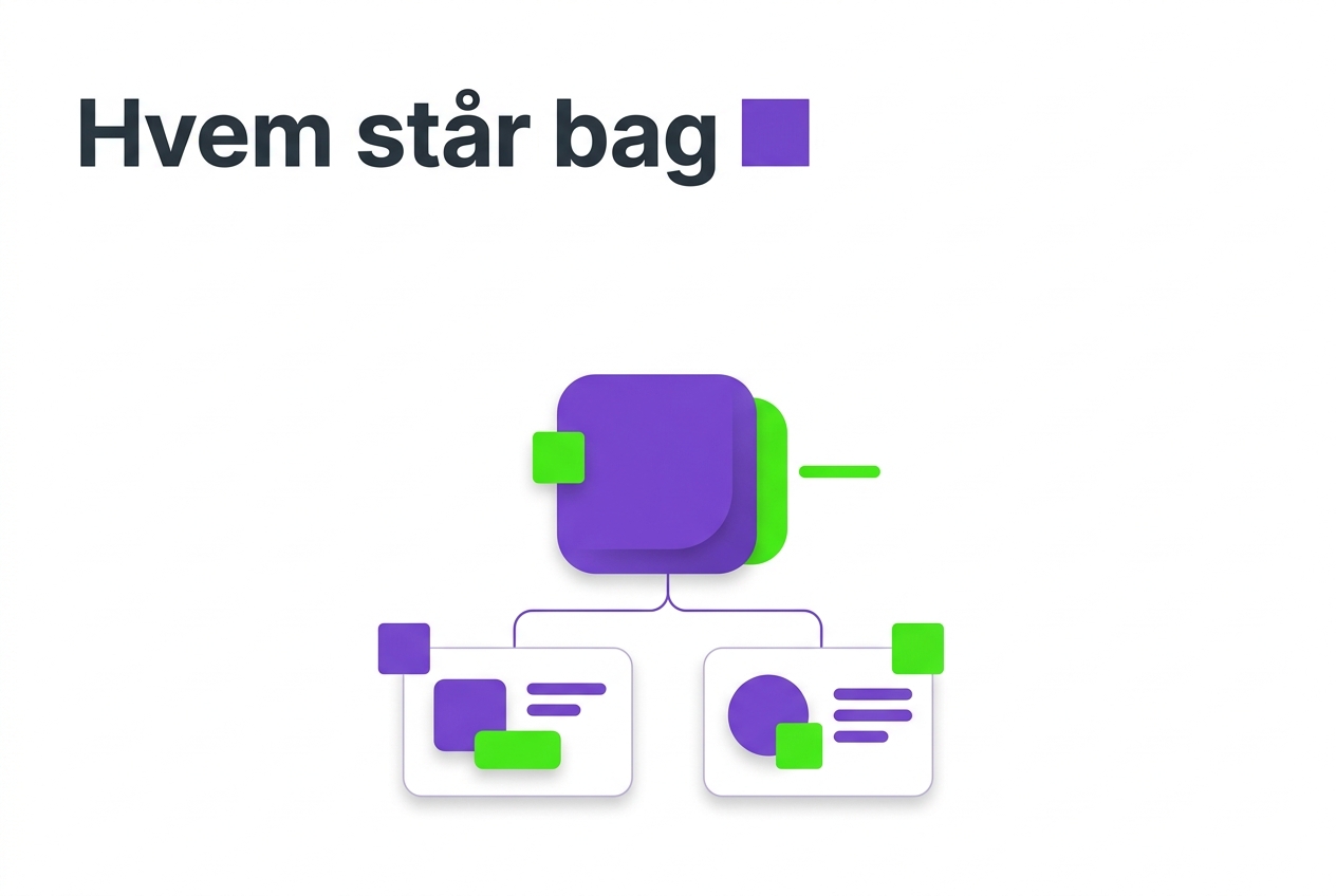 Hvem står bag