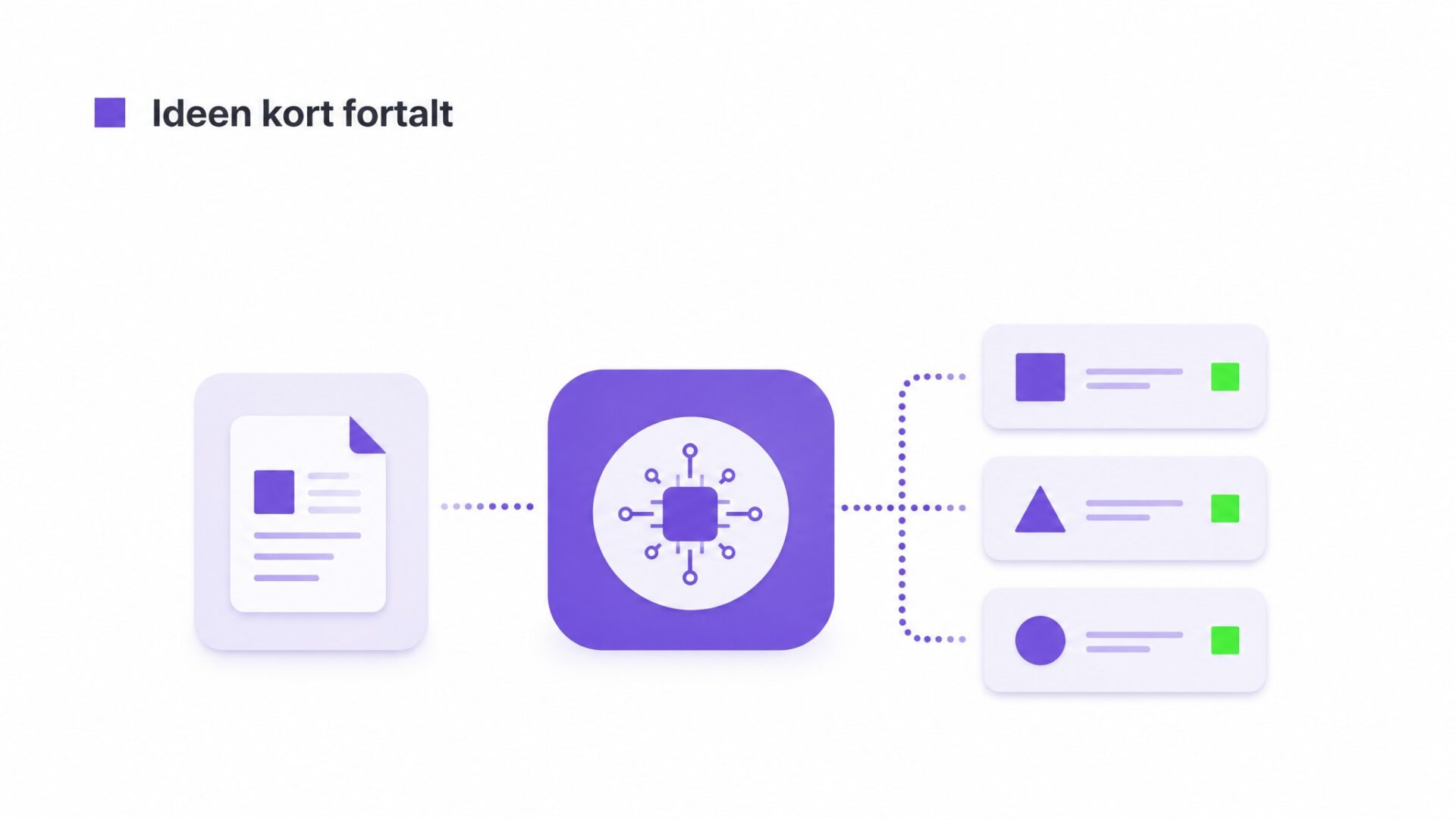Illustration af AI som kontrolassistent for skeptiske beslutningstagere