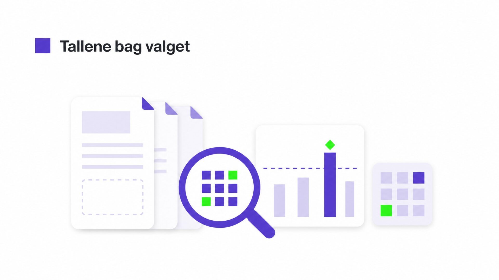 Illustration af typiske fejl som AI kan fange