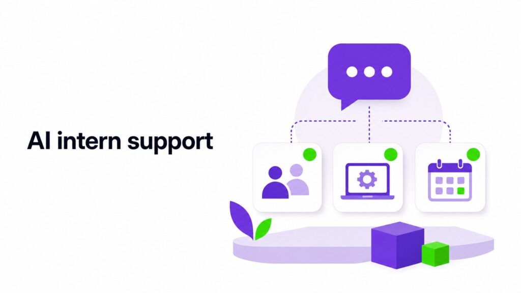 AI intern support