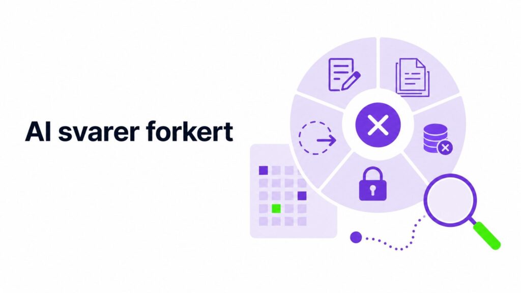 AI svarer forkert