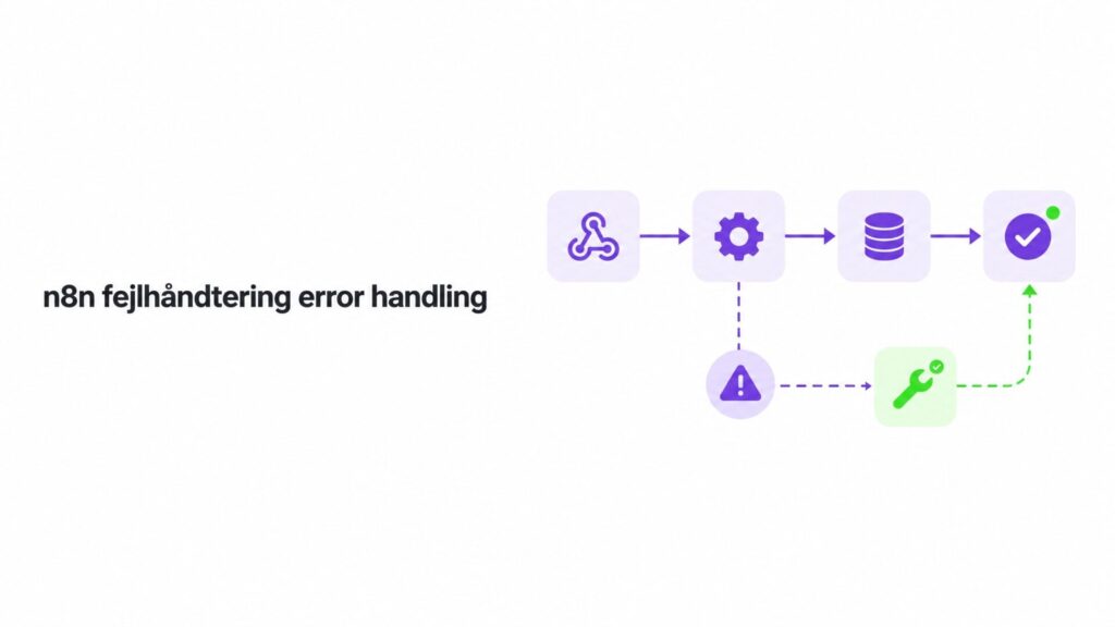 n8n fejlhåndtering error handling